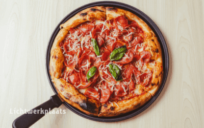 Recept Spelt Pizza uit de pan – zonder gist