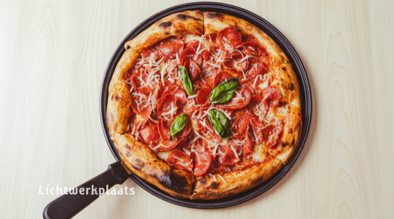 Recept Spelt Pizza uit de pan – zonder gist