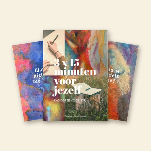 3 x 15 minuten voor jezelf, drie gratis schrijfoefeningen